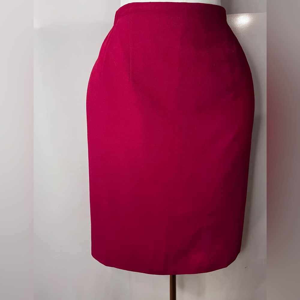 Talbots- Red Plus Size Pencil Skirt (size 18w)